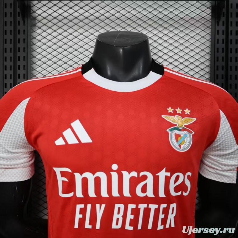 Player Version 25/26 Benfica Home Jersey