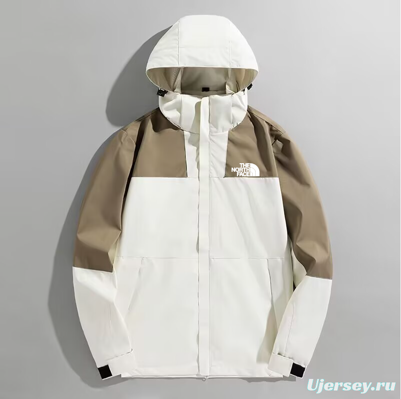 2025 The North Face Pink/Black Waterproof Jacket 0085