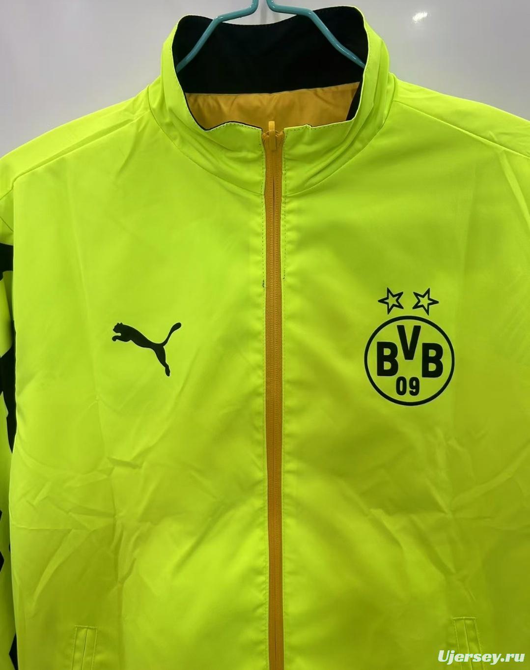 25/26 Borussia Dortmund Yellow Windbreaker
