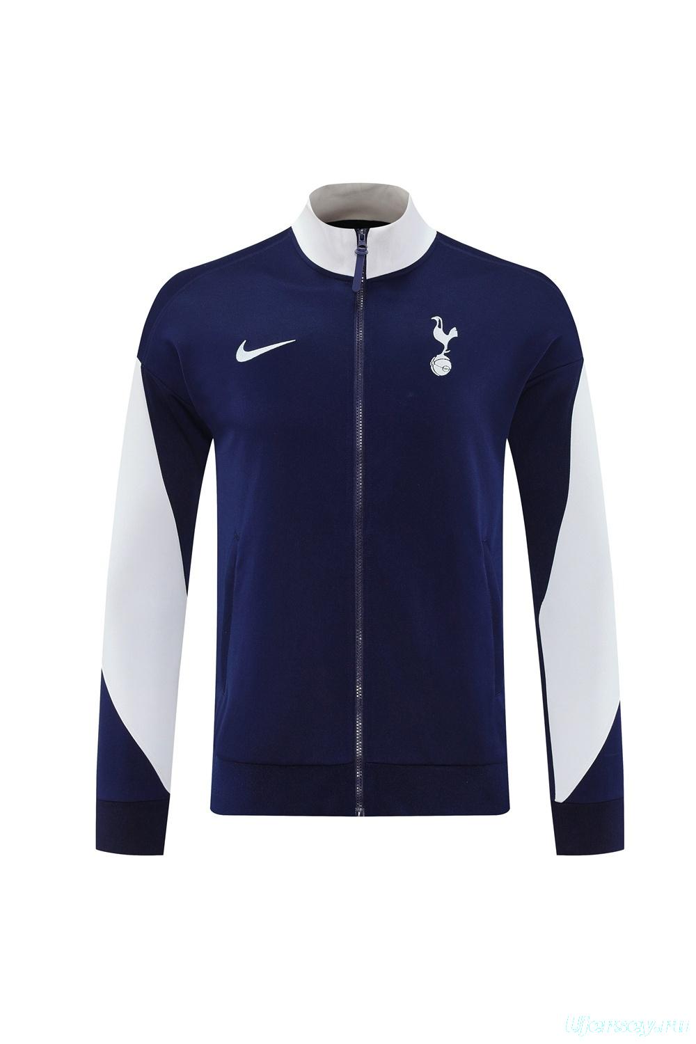 2025 NIKE Black/WHITE Full Zipper Jacket + Long Pants