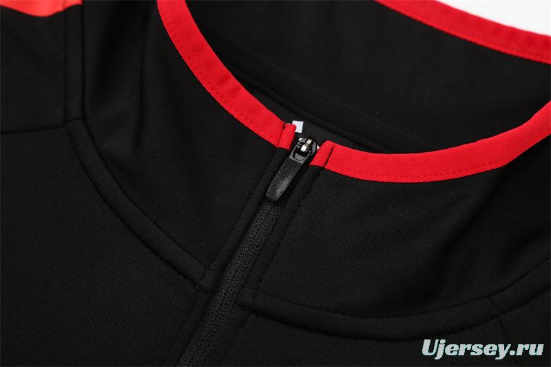 Retro 05/06 AC Milan Black Half Zipper Jacket