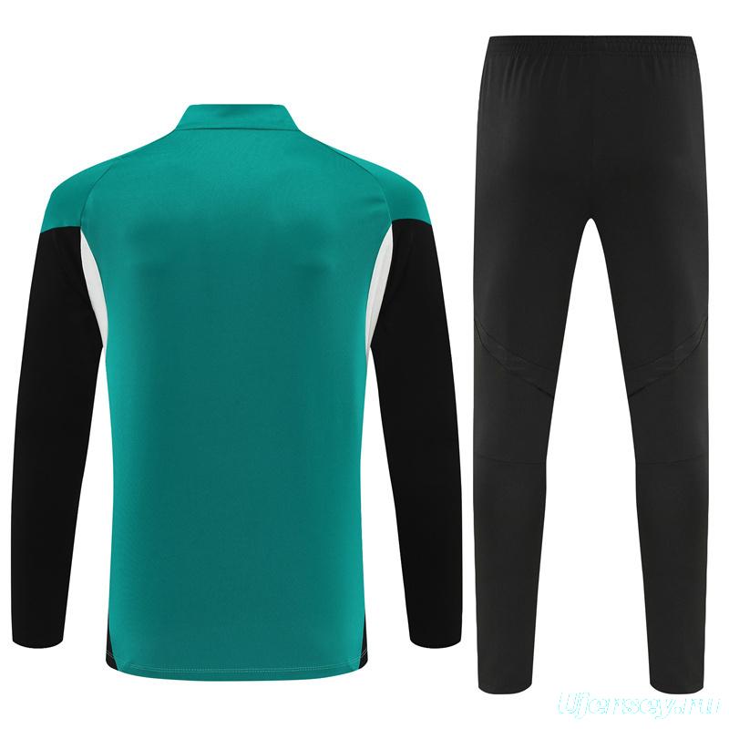 25/26 Liverpool Green Half Zipper Jacket+Long Pants