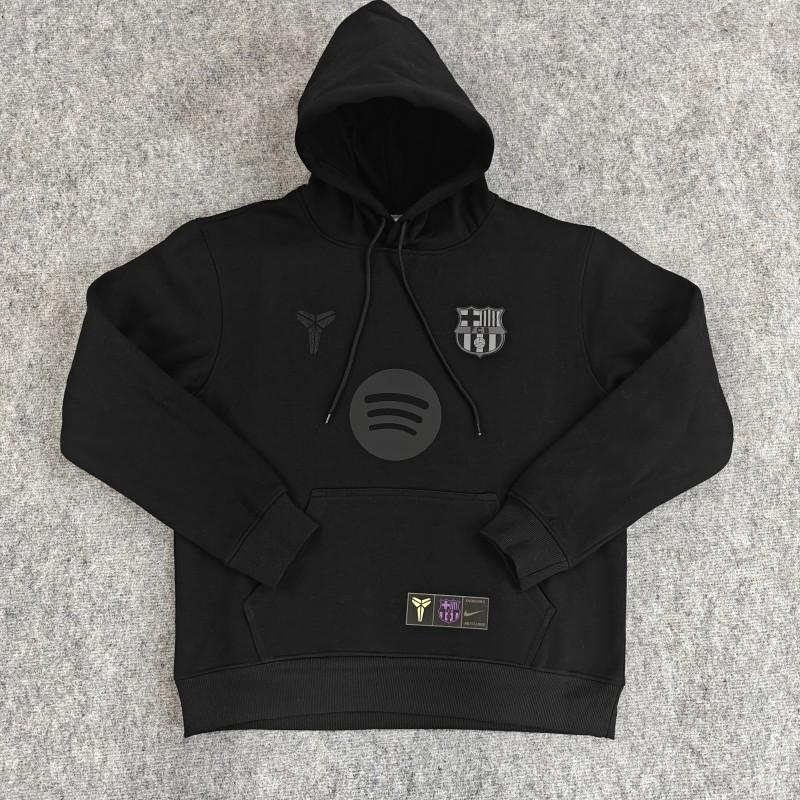 25/26 Barcelona Fleece-lined Kobe Fleece-lined hoodie 9 Colors
