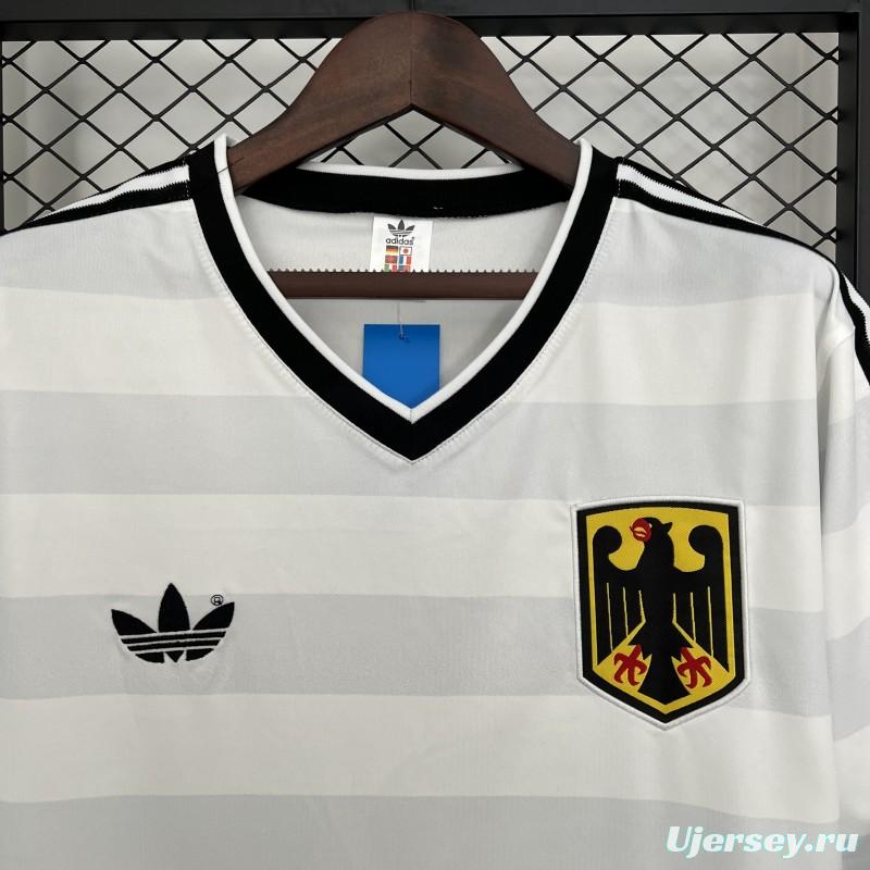 1984 Retro Germany White Jersey