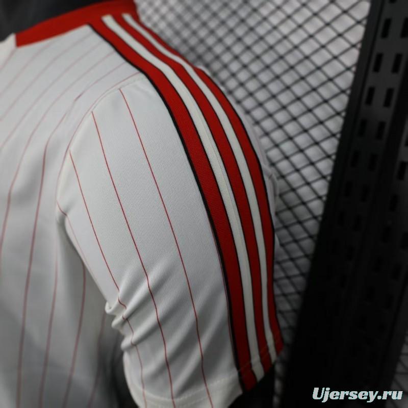 Player Version 25/26 Benfica White Casual Jersey