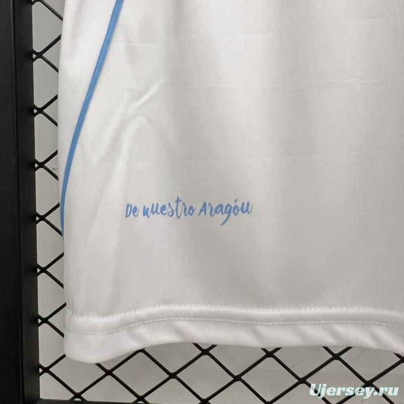 25/26 Real Zaragoza Home Jersey