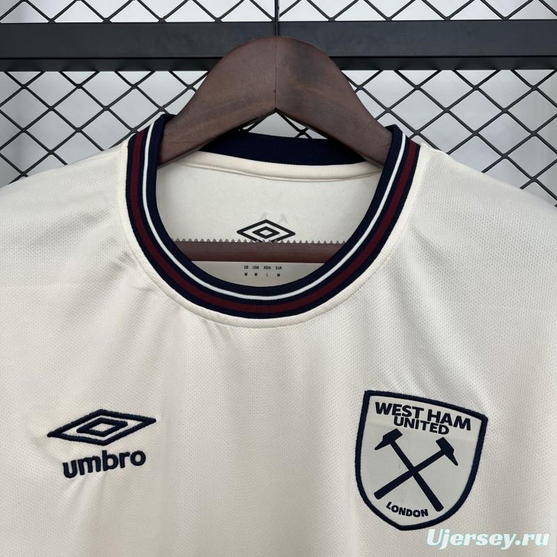 25/26 West Ham United Away Jersey