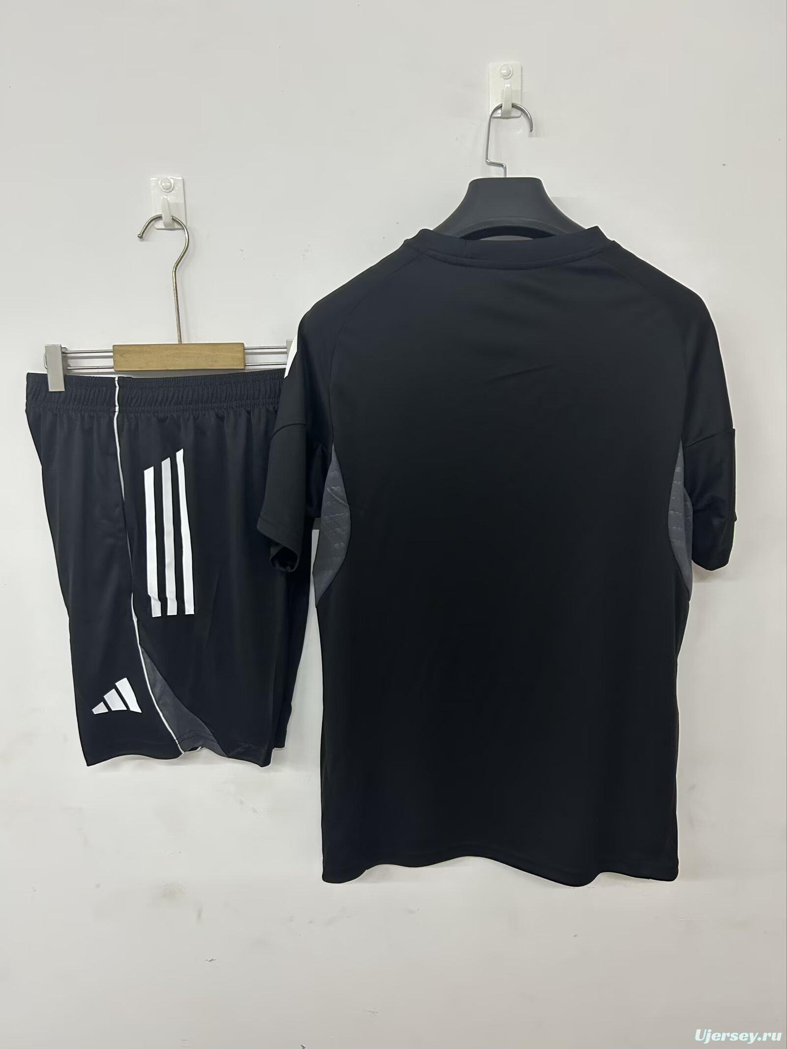 2526 Athletic Bilbao Training Jersey Black+Shorts