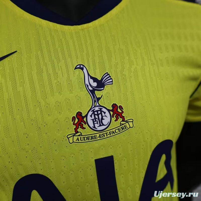 Player Version 25/26 Tottenham Hotspur Third Yellow Jersey