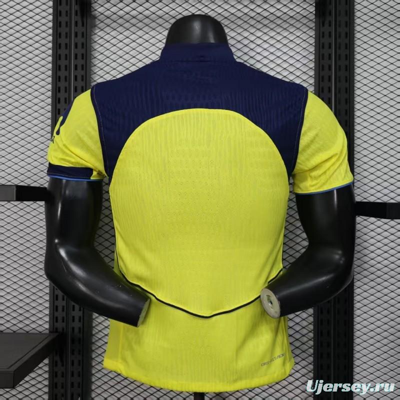 Player Version 25/26 Tottenham Hotspur Third Yellow Jersey
