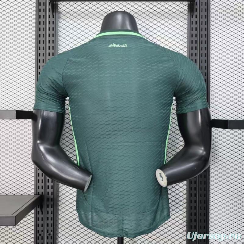 Player Version 2025 Algeria Green Jersey