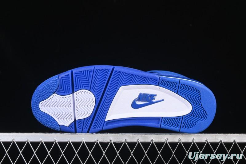 Nike Nigel Sylvester x Air Jordan 4 Retro Blue Collaboration Basketball Shoes - HF4340-400