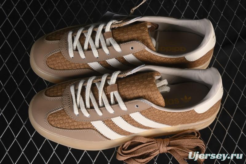 Adidas Originals Gazelle Indoor Retro Casual Slip-Resistant Wear-Resistant Low-Top Skate Shoes - JR8851