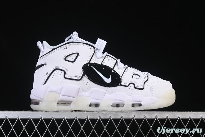 Nike Air More Uptempo Retro High-Top Basketball Shoes - DQ5014-100