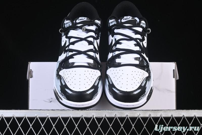 Nike SB Dunk Low Strap Custom Low-Top Casual Skate Shoes - DD1391-100