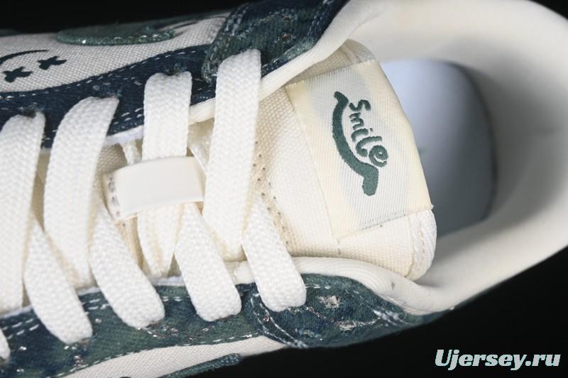 Nike SB Dunk Low Military Green Woven Custom Low-Top Casual Skate Shoes - SC0601-464