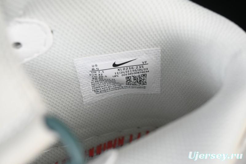 Nike Air Force 1'07 Mid Casual Shoes with Reflective Design and Full-Length Air Cushion - XL0236-235