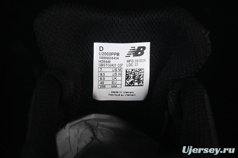 New Balance 2000 Series Retro Dad Style Casual Running Shoes - U2000PPB