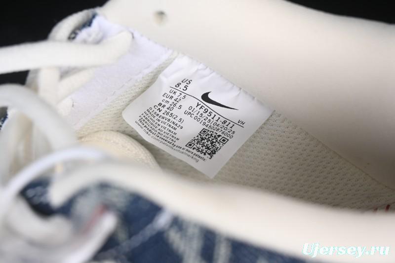 Nike Air Force 1 '07 Low LV Collaboration White Blue Casual Sneakers - YF9511-811