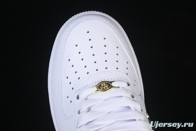 Nike Air Force 1'07 Low Four Hook Black White Casual Sneakers - ZH0316-113