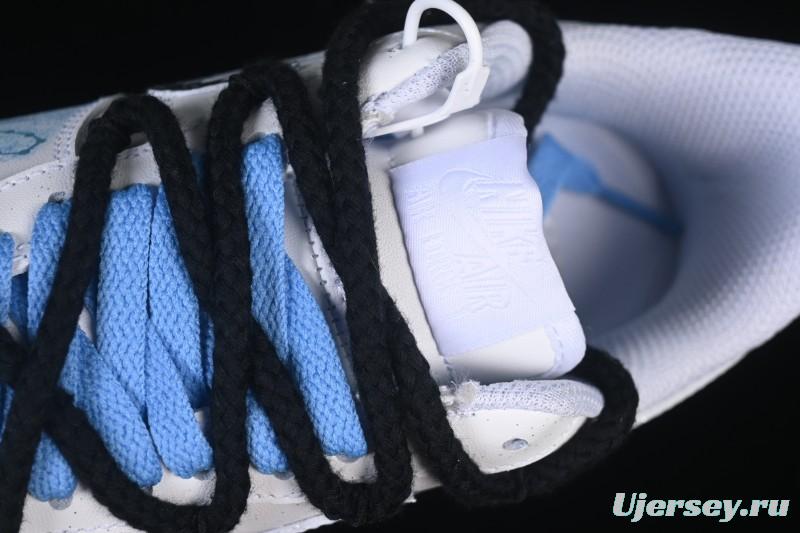 Nike Air Force 1'07 Low Pisces Hand-Painted Doodle Zodiac Series - 219-320