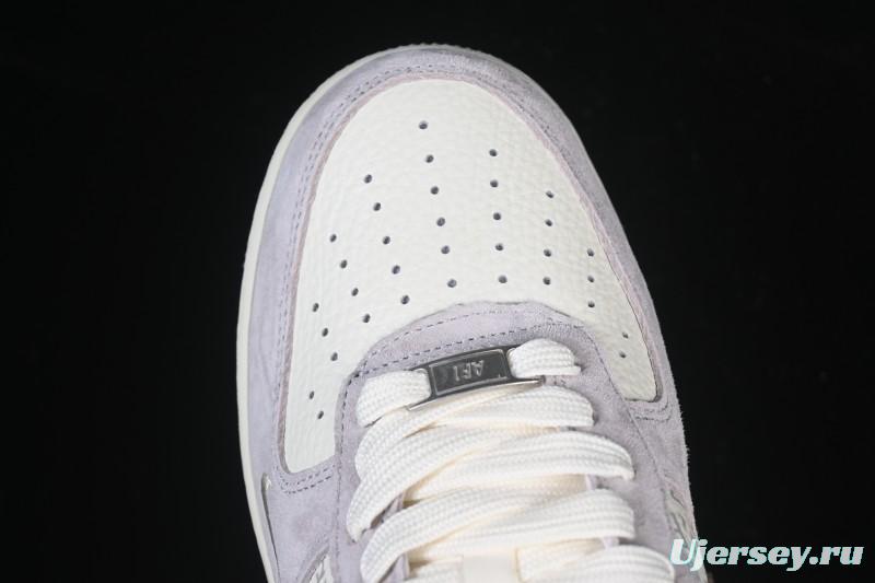 Nike Air Force 1 '07 Low Balenciaga Collaboration White Brown Casual Sneakers - YF9511-806