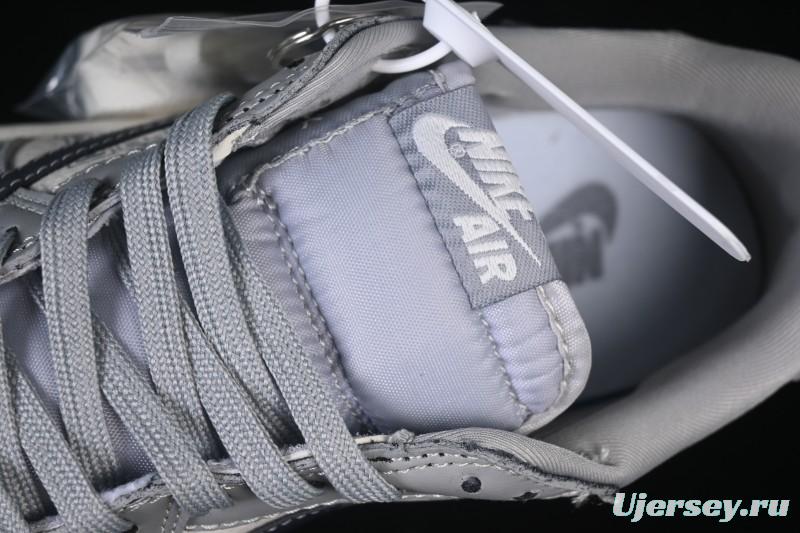 Nike Travis Scott x Fragment Design x Air Jordan 1 Low OG SP AJ1 Low-Top Casual Sneakers - LD2025-023