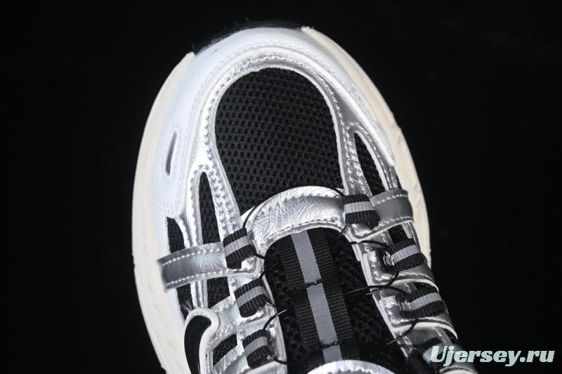 Nike P-6000 Retro Casual Sports Kids Shoes - Silver Red Black Swoosh