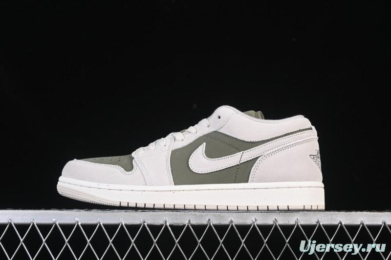 Nike Air Jordan 1 Low AJ1 Mint Green Low-top Casual Lifestyle Sneakers - HV4089-201