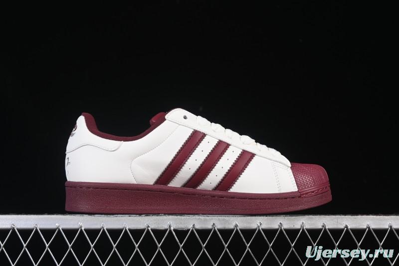 Adidas Superstar II Casual Sneakers with Shell Toe Design - KJ6981