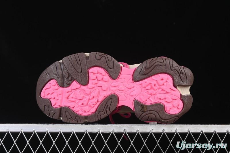 Adidas GG-CC Star Same Style Lace-up Hollow Crystal Sole Chunky Sneakers - G25X3232B