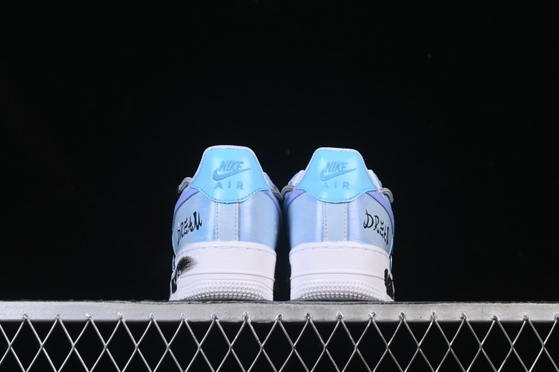 Nike Air Force 1'07 Low Chasing Dream Hand-Painted Graffiti Casual Sneakers - CW2288-101