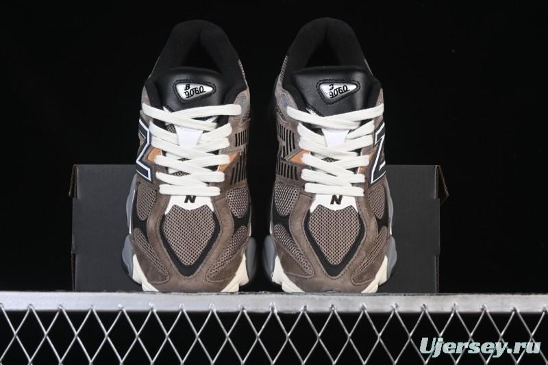 New Balance Retro Casual Running Shoes with ABZORB Cushioning - U9060FMB