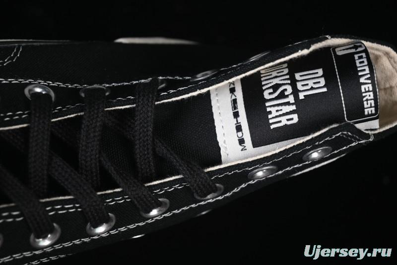 Rick Owens Drkshdw Converse Chuck 70 High Top Platform Casual Canvas Shoes - A06754C