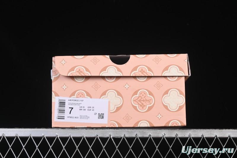 Nike Air Force 1'07 Low LV Collaboration White Denim Blue Casual Sneakers - YF9511-815