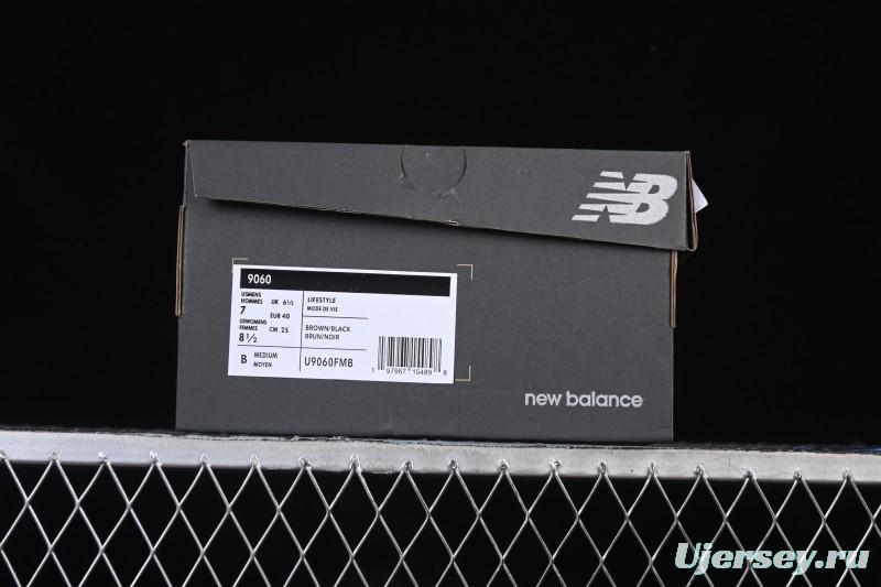 New Balance Retro Casual Running Shoes with ABZORB Cushioning - U9060FMB