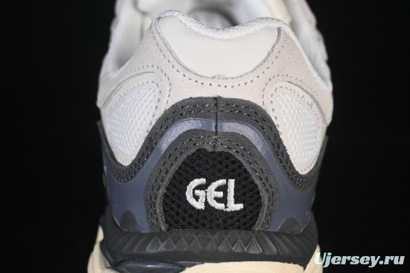 Asics Gel-NYC Retro Running Shoes with Breathable Mesh and Suede Upper - 1203A383-111