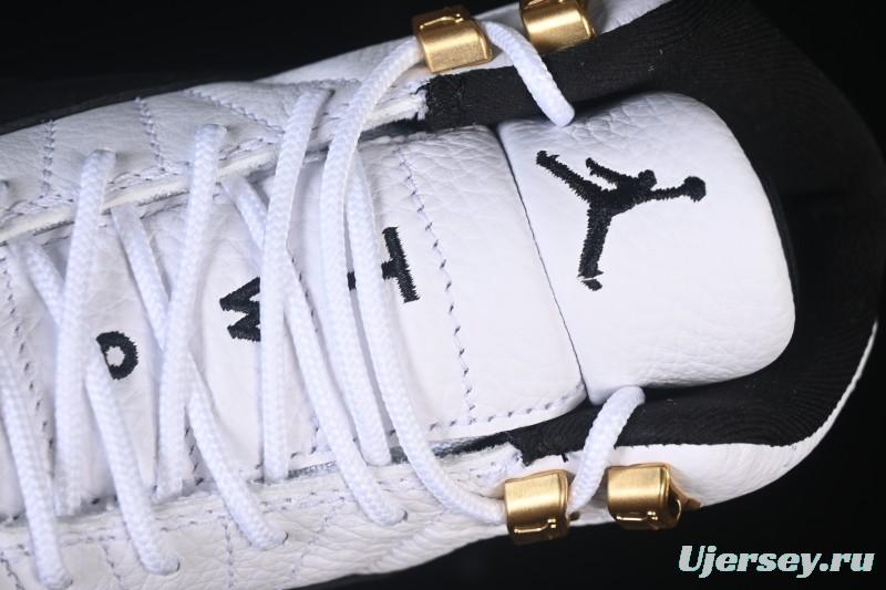 Nike Air Jordan 12 Retro Taxi Gold Buckle - 153265-117