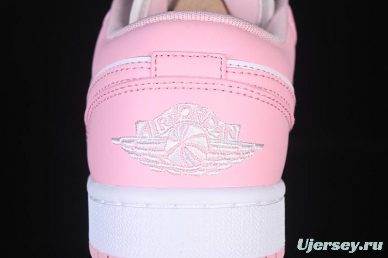 Nike Air Jordan 1 Low AJ1 Pearl Pink Low-top Casual Sneakers - 553560-614