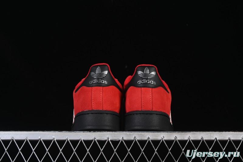 Adidas Superstar II Casual Sneakers with Shell Toe Design - JQ3220