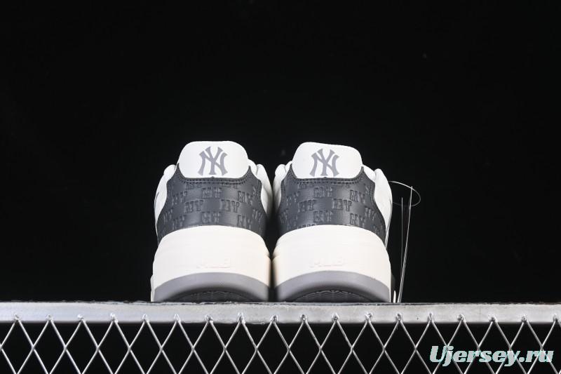 New York Yankees MLB Bigball Chunky Embroidered Monogram Platform Casual Sneakers - 3ASXE035N50CGS