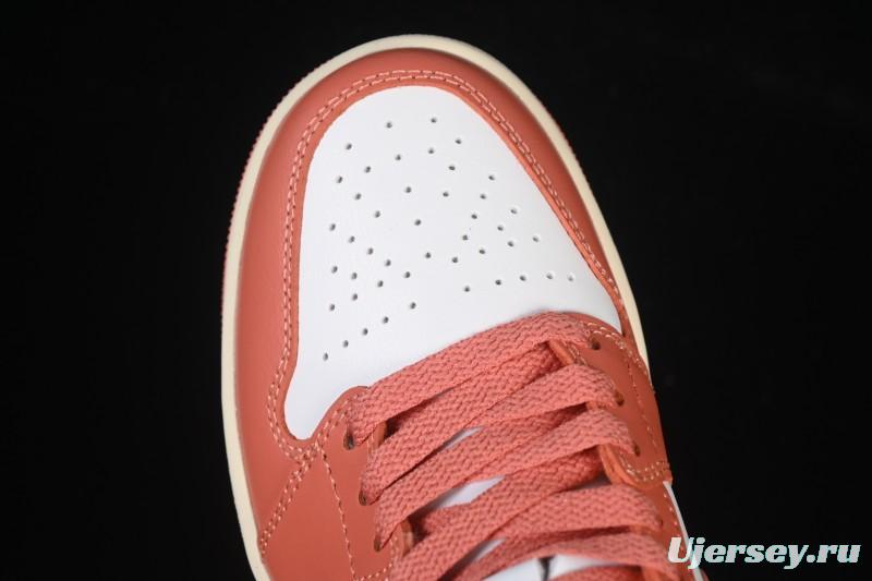 Nike Air Jordan 1 Mid AJ1 Orange Sunshine - DQ8426-180