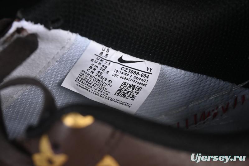 Nike Air Force 1 '07 Low LV Collaboration Classic White Brown Casual Sneakers - CZ3986-004