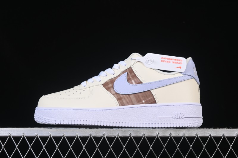Nike Air Force 1'07 Low Casual Sneakers with Full-Length Air Cushion - IH7352-001