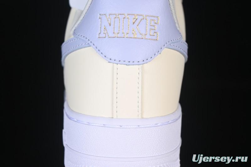 Nike Air Force 1'07 Low Casual Sneakers with Full-Length Air Cushion - IH7352-001