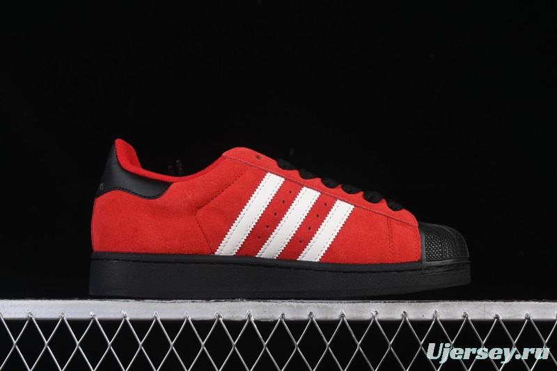 Adidas Superstar II Casual Sneakers with Shell Toe Design - JQ3220