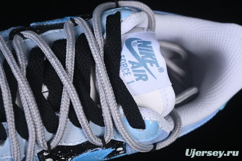 Nike Air Force 1'07 Low Chasing Dream Hand-Painted Graffiti Casual Sneakers - CW2288-101