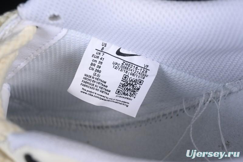 Nike Air Force 1 '07 Low Casual Sneakers in White Black - ZH0318-128