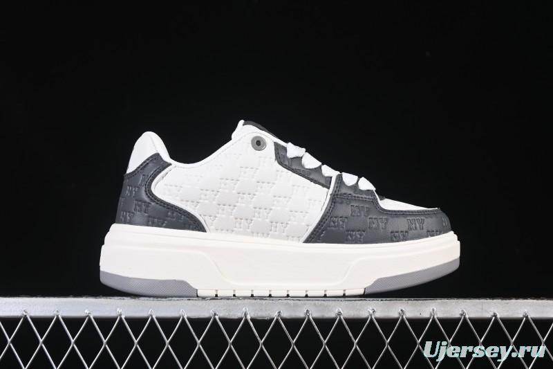 New York Yankees MLB Bigball Chunky Embroidered Monogram Platform Casual Sneakers - 3ASXE035N50CGS