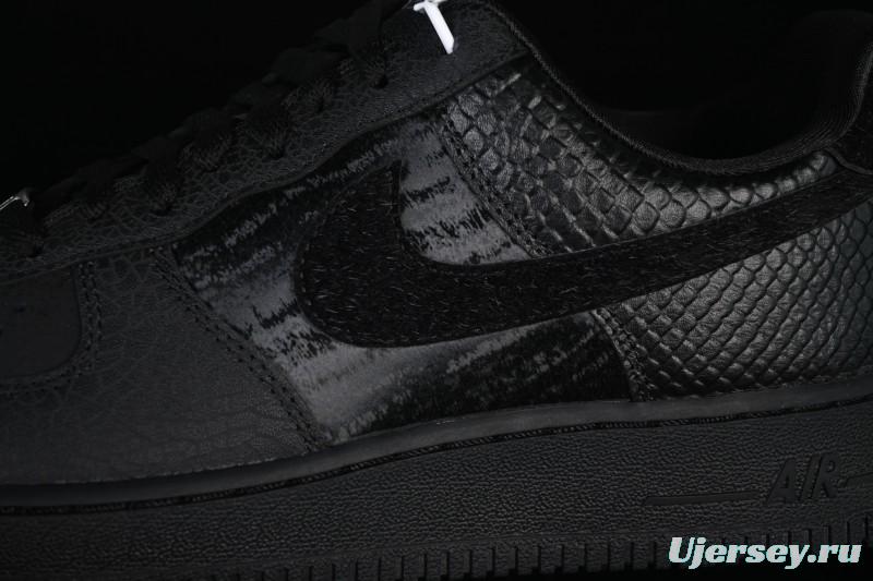 Nike Air Force 1'07 Low Casual Sneakers with Full-Length Air Cushion - HQ1977-001